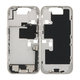 Apple iPhone 16 Pro - Střední Rám + Tlačítka Zapnutí, Hlasitosti a Kamery (White Titanium)