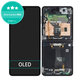 Samsung Galaxy Z Flip 7 F766B - LCD Displej + Dotykové Sklo + Rám (Jetblack) OLED