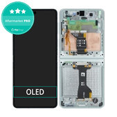 Samsung Galaxy Z Flip 7 F766B - LCD Displej + Dotykové Sklo + Rám (Mint) OLED