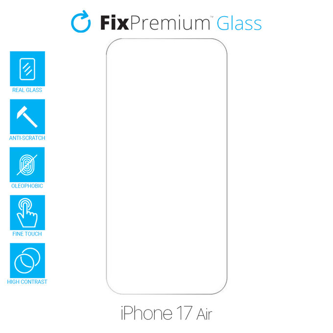 FixPremium Glass - Tvrzené Sklo pro iPhone Air