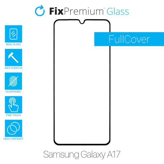 FixPremium FullCover Glass - Tvrzené Sklo pro Samsung Galaxy A17