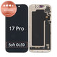 Displej pro iPhone 17 Pro, Dotykové sklo s rámem, Refurbished