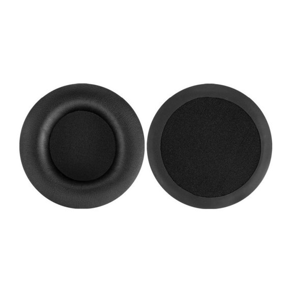 Náhradní Náušníky pro AKG K845BT, K545, K540, Paměťová pěna + PU kůže, Černé, 1 pár