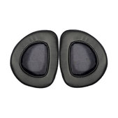 Náhradní Náušníky pro Asus ROG Delta, Delta S, Paměťová pěna + PU kůže, Černé, 1 pár
