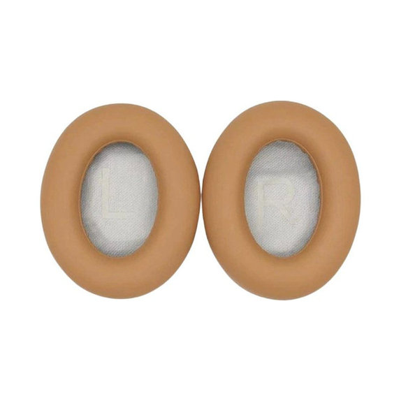 Náhradní Náušníky pro Bose 700, NC700, Paměťová pěna + PU kůže, Hnědé, 1 pár
