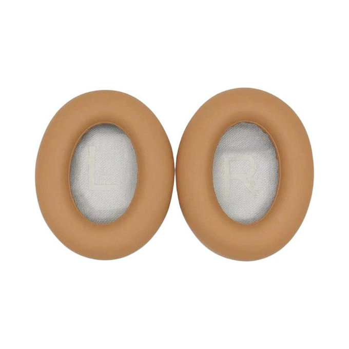 Náhradní Náušníky pro Bose 700, NC700, Paměťová pěna + PU kůže, Hnědé, 1 pár