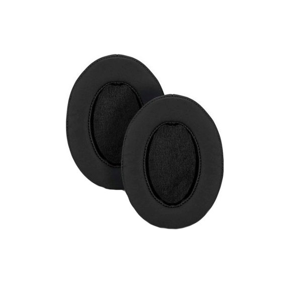 Náhradní Náušníky pro Shure SRH440, Paměťová pěna + PU kůže, Černé, 1 pár