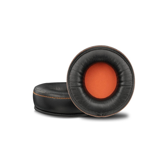 Náhradní Náušníky pro SteelSeries Siberia 800, 840, 9H, Paměťová pěna + Textil, Černé, 1 pár