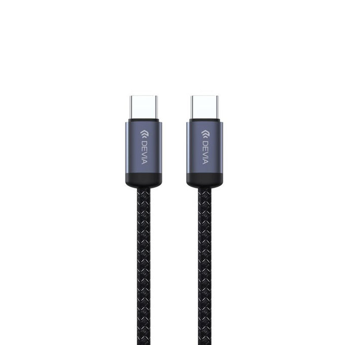 USB-C / USB-C kabel Gracious, PD 60W, 2m, černá, Devia