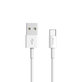USB / USB-C kabel Smart, 2.1A, 1m, bílá, Devia