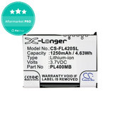 Baterie pro Fujitsu Siemens Loox N560, N520, N500, 420, 410, 1250mAh, Li-Ion, 3.7V, PL400MB, HQ