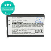 Baterie pro Casio Exilim EX-H10, EX-FH100, EX-H15, EX-Z2000, EX-H20G, 1950mAh, Li-Ion, 3.7V, NP-90, HQ