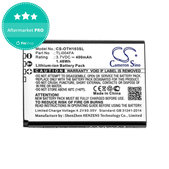 Baterie pro Alcatel OneTouch 1013, 1035D, 1046D, 400mAh, Li-Ion, 3.7V, TLi004FA, HQ