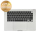 Horní rám klávesnice pro MacBook Air 15", A3114 (2024), s klávesnicí US a baterií, Silver, 661-40267, Genuine Apple