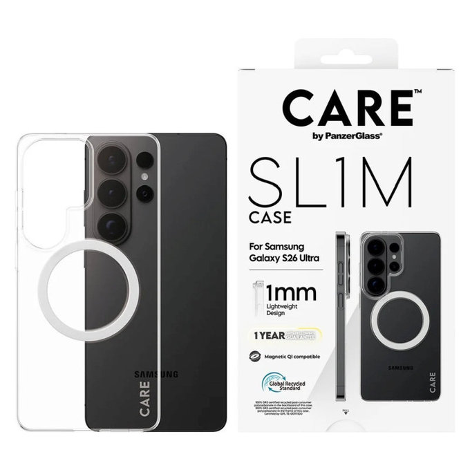 Pouzdro SL1M pro Samsung Galaxy S26 Ultra, transparentná, PanzerGlass