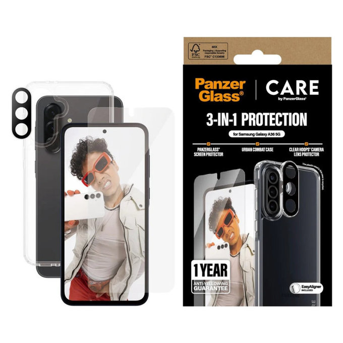 Bundle 3v1 pro Samsung A36 5G, CARE