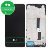 Motorola One Fusion Plus - LCD Displej + Dotykové Sklo + Rám (Black) TFT
