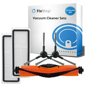Sada náhradních dílů pro Xiaomi Robot Vacuum X20 Max, X20 Pro (1x Hlavní kartáč, 2x Filtr, 2x Boční kartáč)