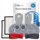 Sada náhradních dílů pro Roborock Qrevo Edge 2 Pro (1x Hlavní kartáč, 2x Filtr, 2x Boční kartáč, 4x Mopovací útěrka, 2x Sáček na prach)
