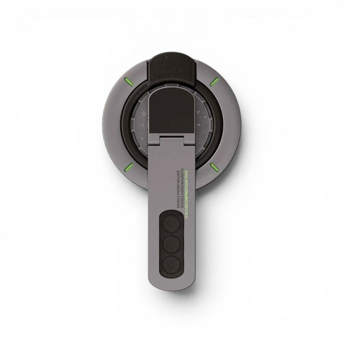 Magnetický držák na telefon se stojánkem, kompatibilní s MagSafe, černý