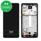 Samsung Galaxy A52 5G A526B, A52s 5G A528B - LCD Displej + Dotykové Sklo + Rám (Awesome Black) TFT