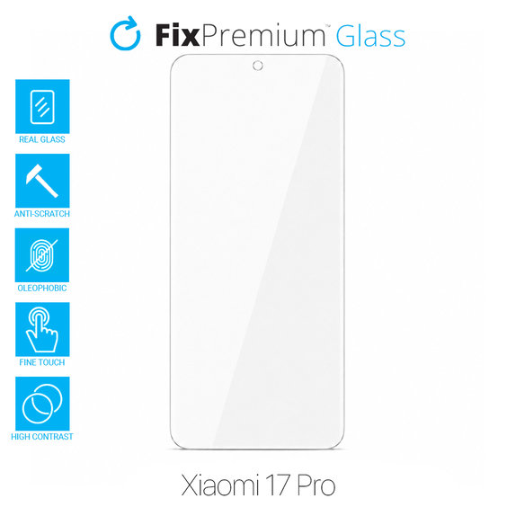FixPremium Glass - Tvrzené sklo pro Xiaomi 17 Pro