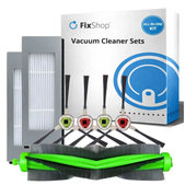 Sada náhradních dílů pro iRobot Roomba Combo 1138, Ecovacs Deebot Ozmo 930 (1x Hlavní kartáč, 2x Filtry, 2 páry Bočních kartáčů)