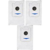 Sáček do vysavače, 3 ks, Aktivní uhlí pro Ecovacs Deebot X2-series, X5-series
