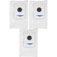 Sáček do vysavače, 3 ks, Aktivní uhlí pro Ecovacs Deebot X2-series, X5-series