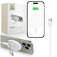 Bezdrátová nabíječka QI15W-A33 Magnetic MagSafe, bílá, Tech-Protect