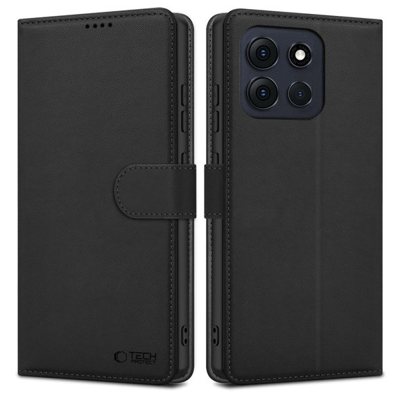 Pouzdro Wallet pro Motorola Moto G56 5G, černá, Tech-Protect