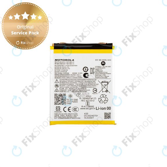 Motorola Edge 50 Neo, ThinkPhone 2025 - Baterie QV43 4300mAh - SB18E23273 Genuine Service Pack