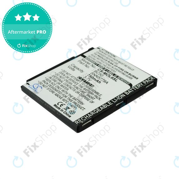 Baterie pro Motorola Aura, SLVR L2, L7, L9, 750mAh, Li-Ion, 3.7V, BC50, HQ