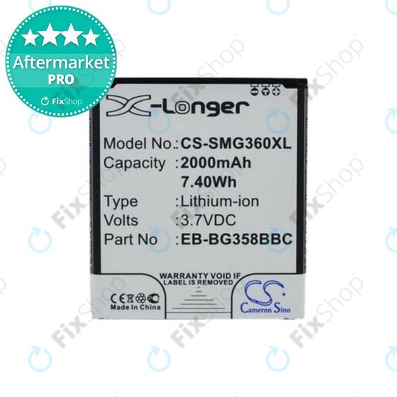 Samsung Galaxy Core Lite - Baterie EB-BG358BBC, EB-BG358BBE 2000mAh HQ