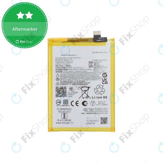 Motorola Moto G14, G54, E14 - Baterie PC50 5000mAh