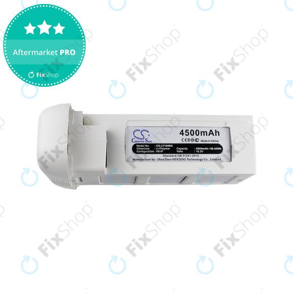 Baterie pro DJI Phantom 3, 4500mAh, Li-Pol, 15.2 V, PHA-3, HQ
