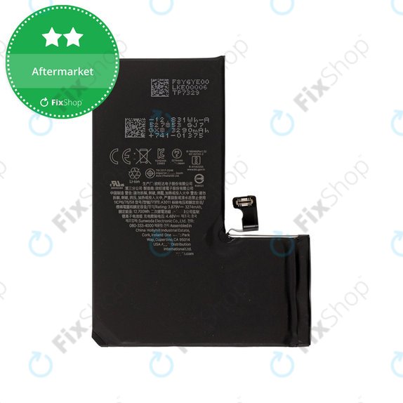 Baterie pro iPhone 15 Pro, 3274mAh, A3011