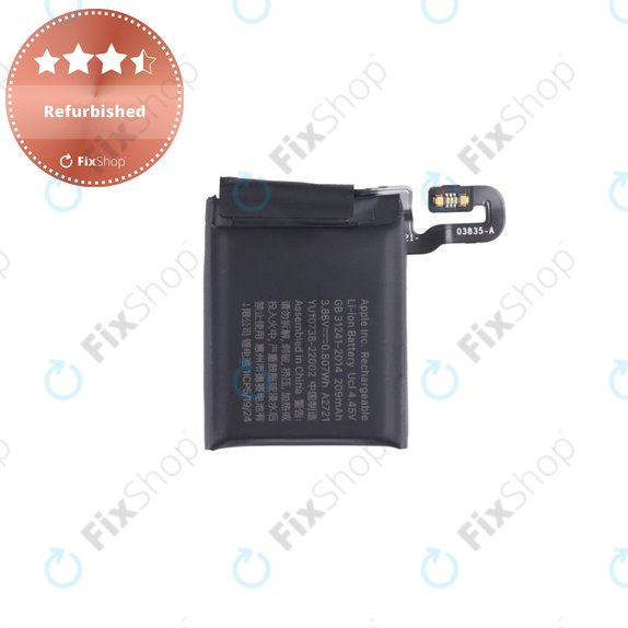 Baterie pro Apple Watch SE 2 40mm, 209mAh, A2721, Refurbished