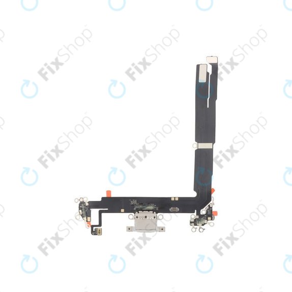 Apple iPhone 16 Plus - Nabíjecí Konektor + Flex Kabel (White)
