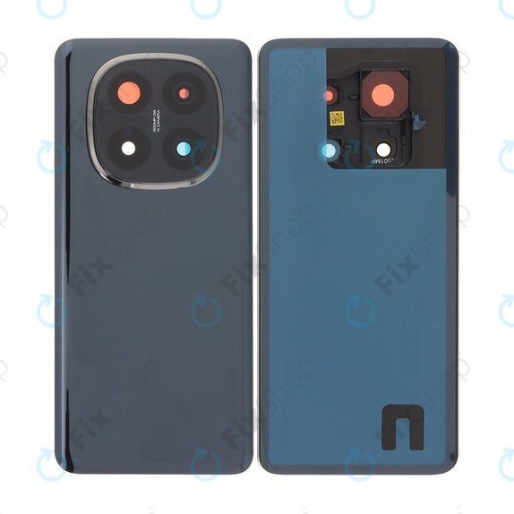 Xiaomi Redmi Note 14 Pro+ 5G  - Bateriový Kryt Komplet (Midnight Black)
