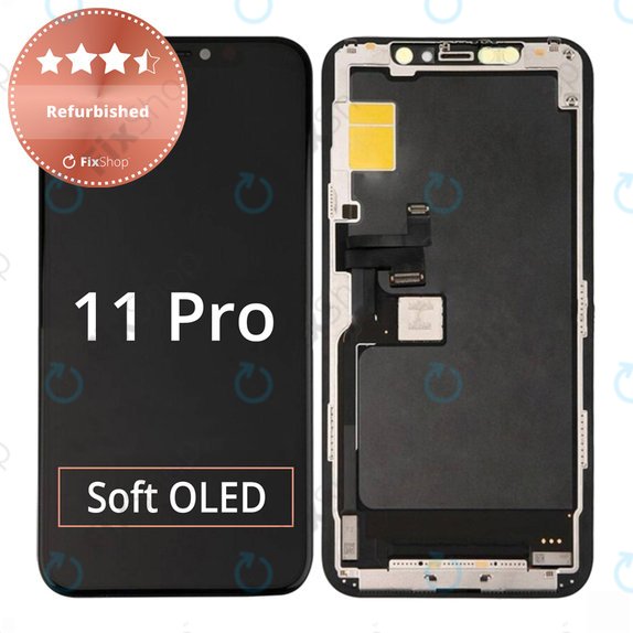 Displej pro iPhone 11 Pro, Dotykové sklo s rámem, Refurbished