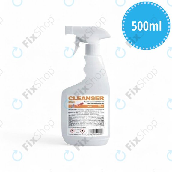 Čistič PCB s rozprašovačem, 500 ml