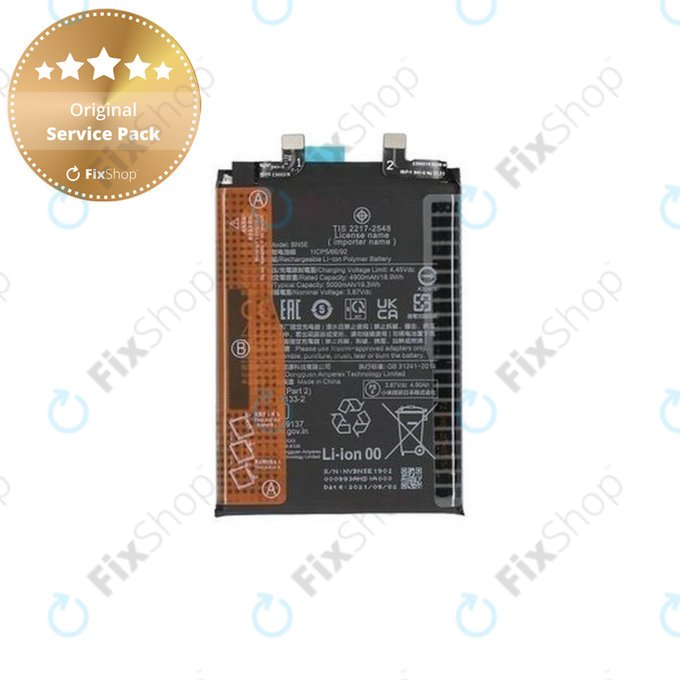 Xiaomi Redmi Note 11 Pro 4G, 11 Pro 5G - Baterie BN5E 5000mAh - 46020000A2LM Genuine Service Pack