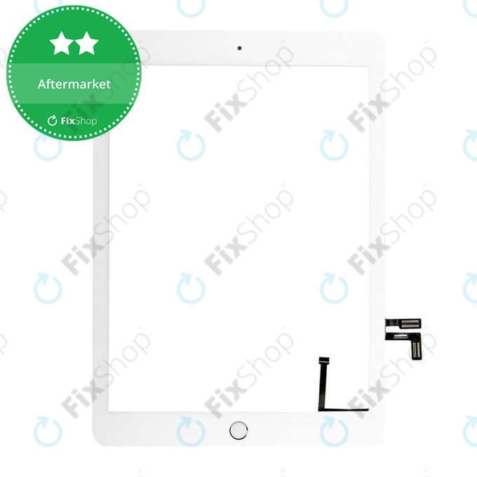 Dotykové sklo s tlačítkem domů pro iPad (5th Gen 2017), Silver