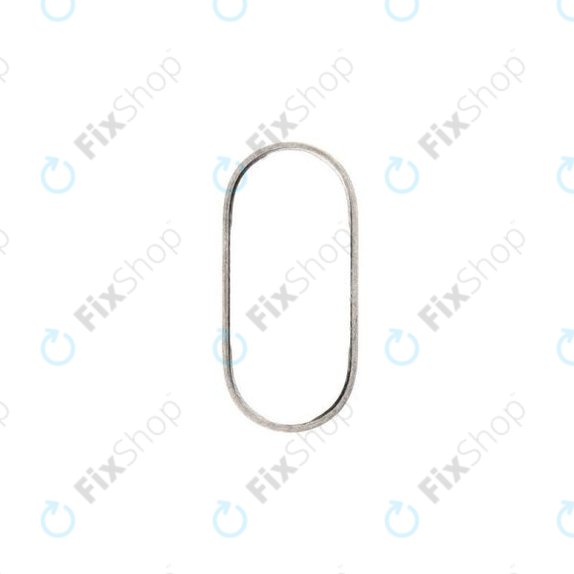 Apple iPhone X - Rám Sklíčka Zadní Kamery (Silver)