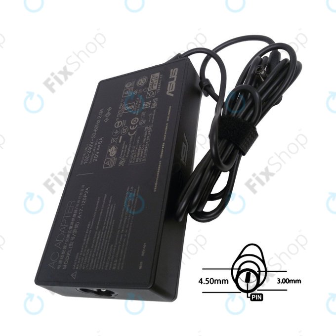 Nabíjací adaptér pro Asus , B0A001-00860100, 120W, 20V, Genuine Service Pack