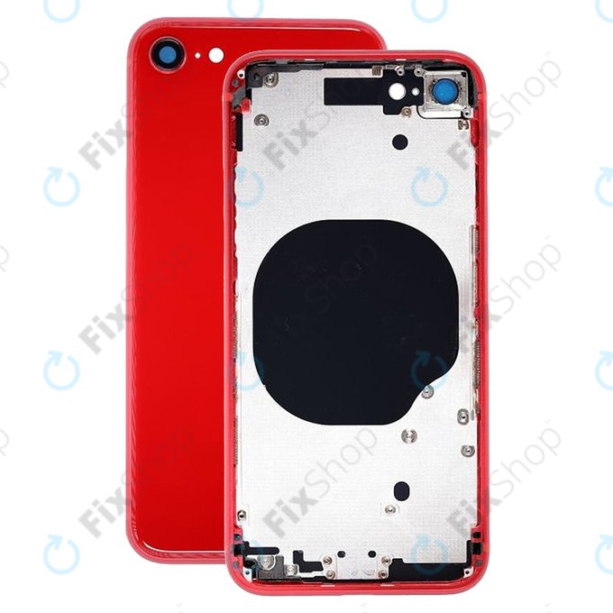 Apple iPhone 8 - Zadní Housing (Red)