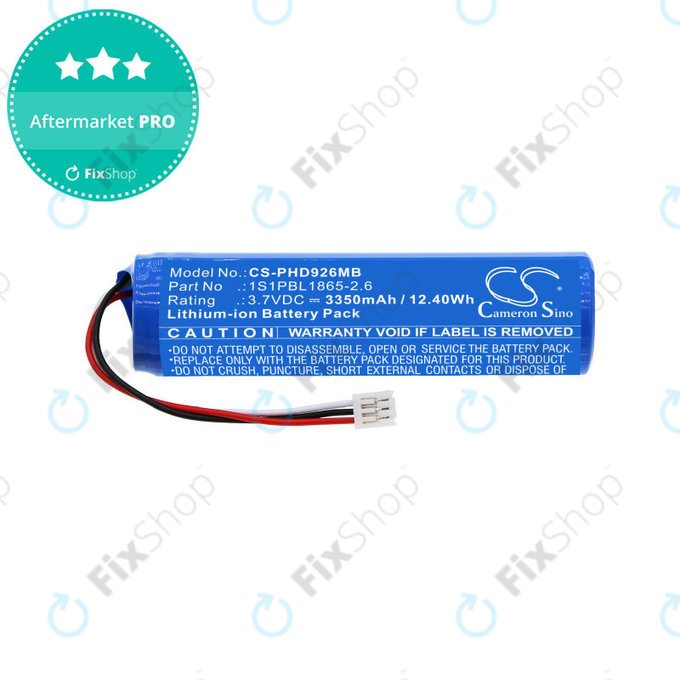 Baterie pro Philips Avent SCD923P, SCD923/26, Avent SCD923, 3350mAh, Li-ion, 3.7V, 1S1PBL1865-2.6, HQ