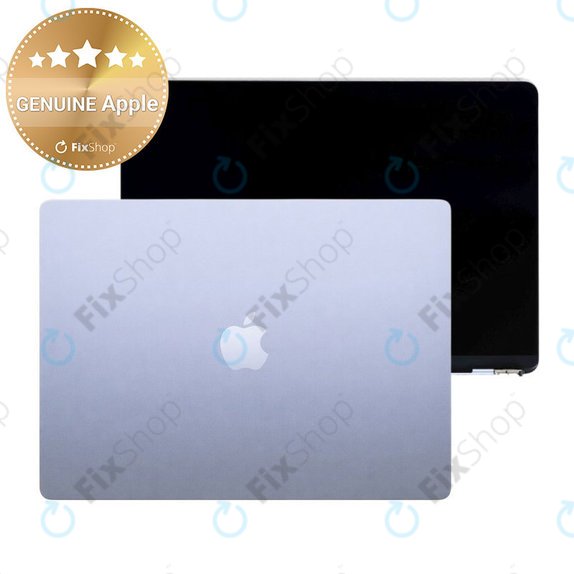 LCD displej pro MacBook Air 15", A3241 (2025), s předním sklem a krytem, Sky Blue, 661-50132, Genuine Apple