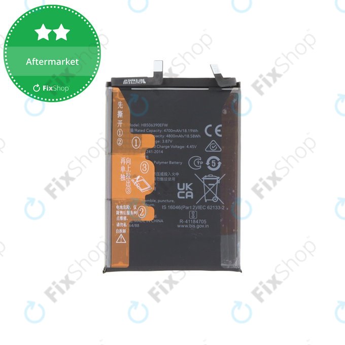 Baterie pro Honor 70, 4800mAh, HB506390EFW